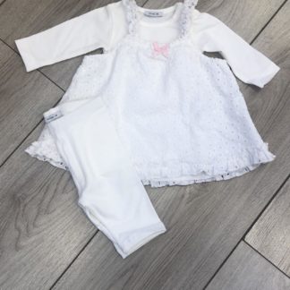 סט לבן שלושה חלקים NB -3M