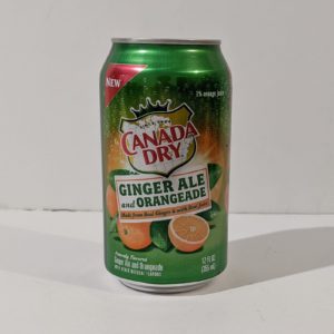 Canada Dry Ginger Ale and Orangeade - 7.00