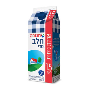 חלב 3% 1.5 ליטר