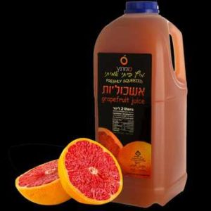 מיץ אשכולית אדומה 2 ליטר חנות מוצרי בראיאות טריים משלוח לבית קניון אינטרנט קרני שומרון
