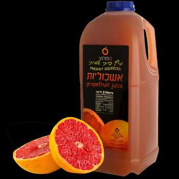 מיץ אשכולית אדומה 2 ליטר חנות מוצרי בראיאות טריים משלוח לבית קניון אינטרנט קרני שומרון